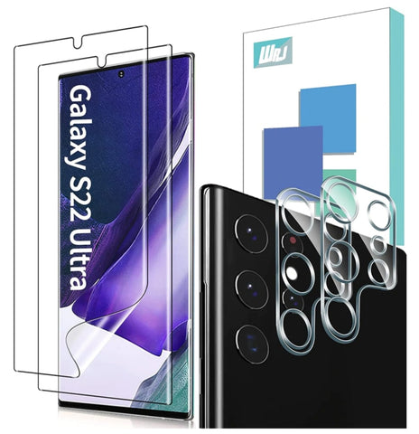 S22 Ultra Tempered Glass Lens Protector