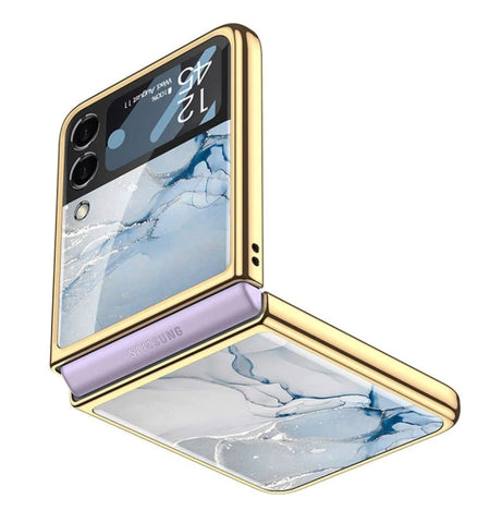 SaharaCase Marbles Series Case for Samsung Z Flip 3 5G
