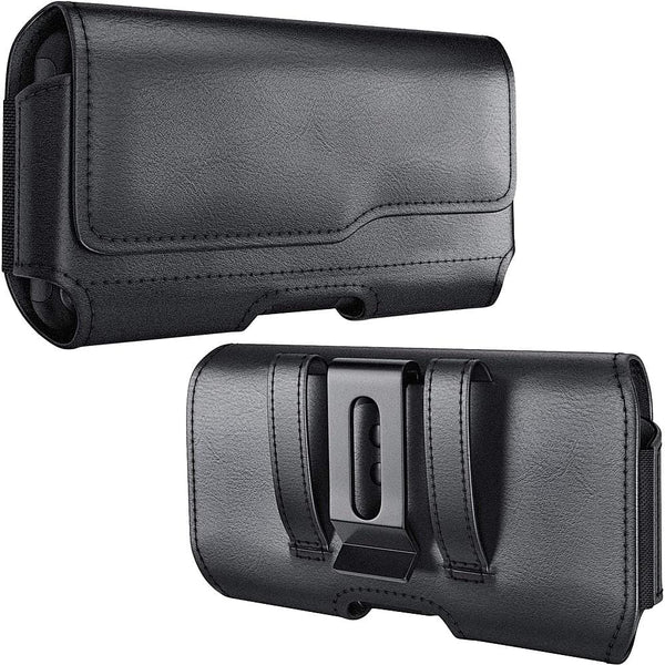 SaharaCase - Holster Case for Apple iPhone 13 Pro Max and iPhone 12 Pro Max - Black