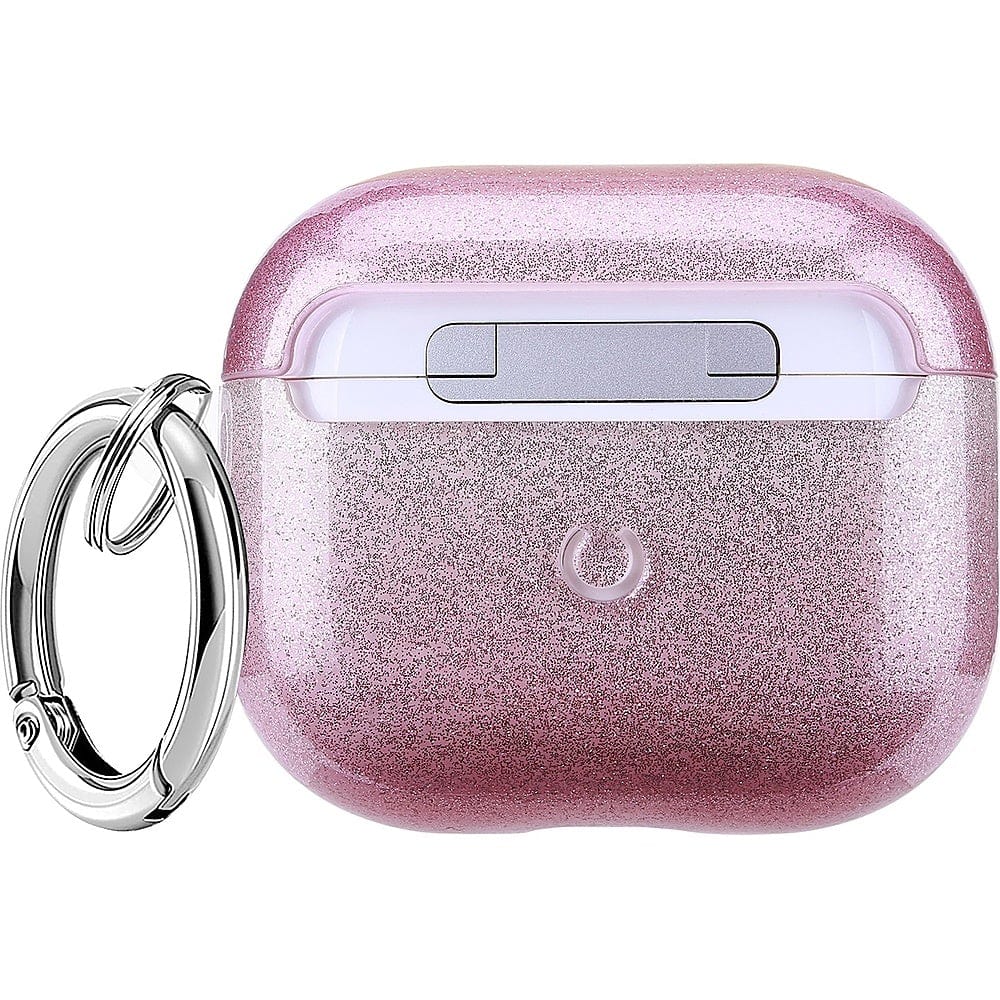 SaharaCase Hybrid Flex Case for Apple AirPods Max Transparent Pink HP00008  - Best Buy