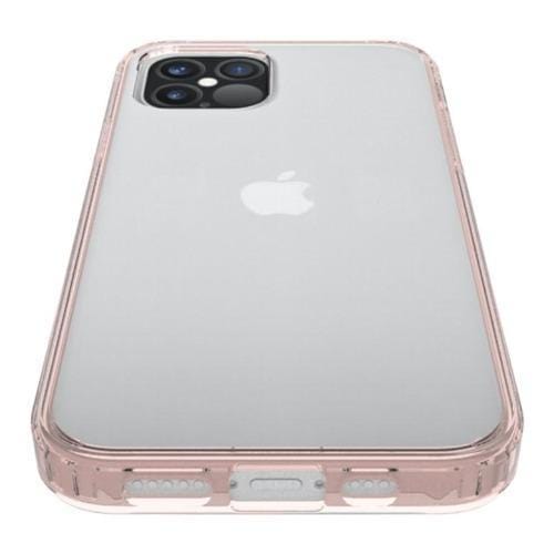 Clear Rose Gold Iphone 12 Pro Max Case Hard Shell Series