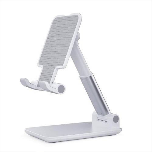 SaharaCase - Foldable Stand - for Most CellPhones and Tablets - White - Sahara Case LLC