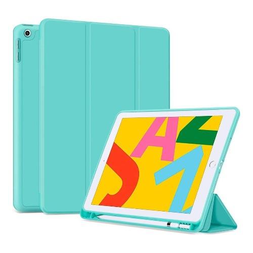 SaharaCase - Folio Series Case - iPad 10.2" - Aqua Teal - Sahara Case LLC