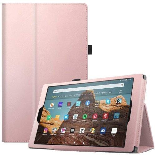Rose Gold Fire HD 8” Case - Crystal Series