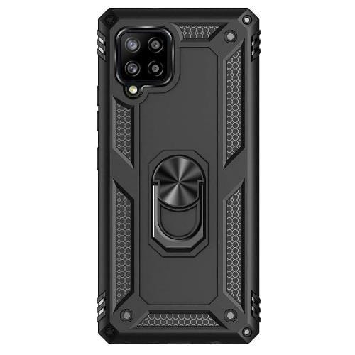 SaharaCase - Military Kickstand Case - for Samsung Galaxy A42 5G (2021) - Black - Sahara Case LLC