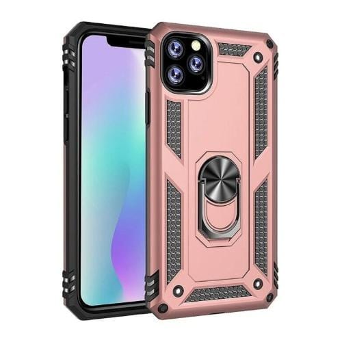 SaharaCase - Military Kickstand Series Case - iPhone 11 Pro 5.8" - Rose Gold - Sahara Case LLC