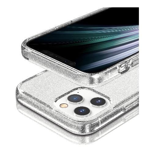 Olixar MagSafe Clear Glitter Tough Case - For iPhone 15 Pro Max