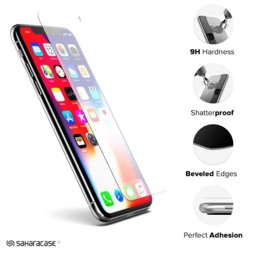 ZeroDamage Glass Screen Protector Kit - Apple iPhone 11 Pro & X & XS 5.8" - Sahara Case LLC