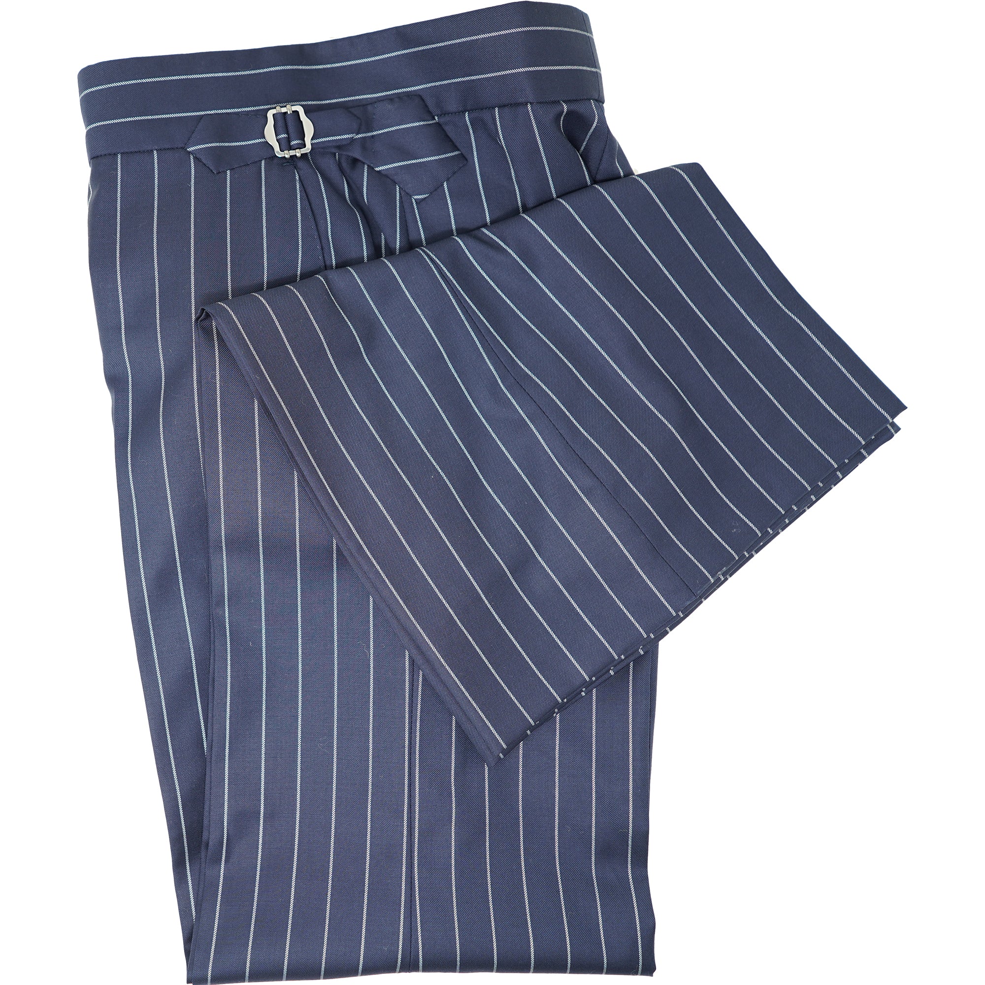Navy All-Season Pinstripe Trouser – Christopher Korey Collective