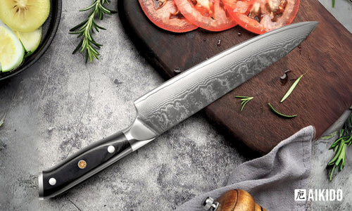 AIDEA Chef Knife - Professional Chef Knife-8 Inch, Japanese Steel, Mil –  Aidea USA, Your One Stop Shop For Home Products