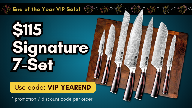 Yukimura Series Set of 7 Professional Chefs Knives – Chefs Lifestyle