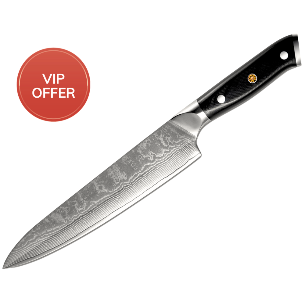 Takaharu 8-inch Chef Knife – Aikido Steel