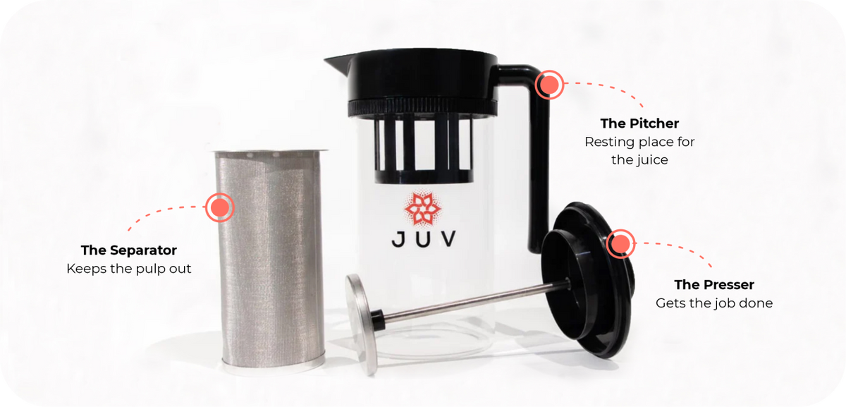 JUV: The Press for blender juicing