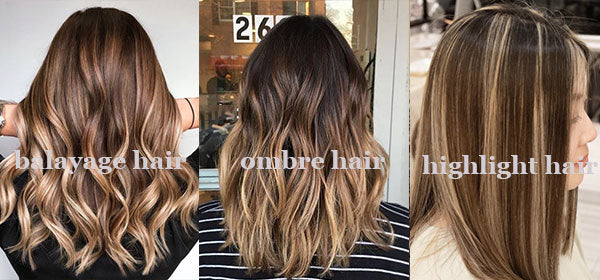difference between balayage hair and ombre hair 