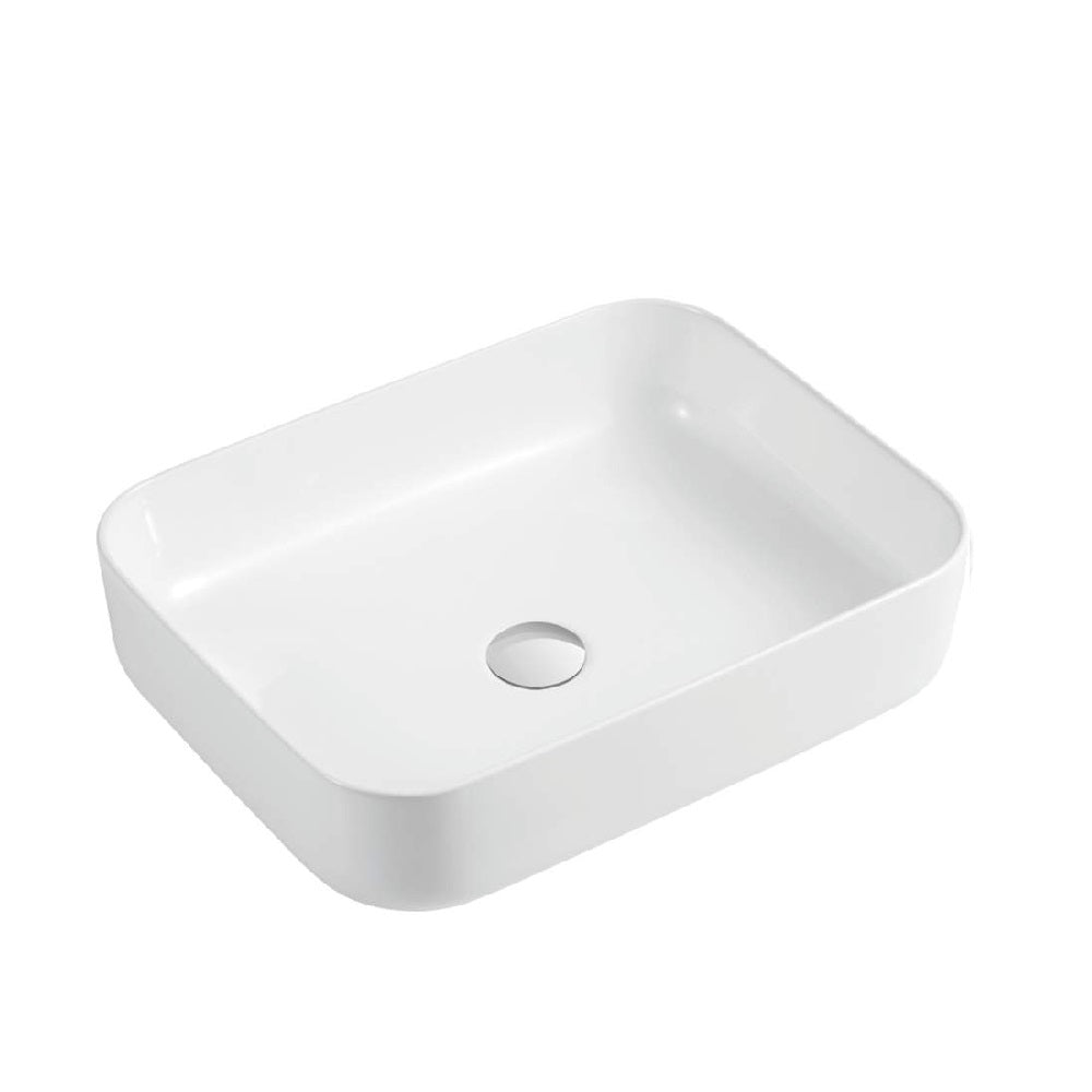 Oliveri Naples Rectangle Basin Gloss White NA3711