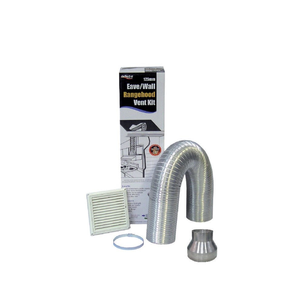 range hood wall vent kit