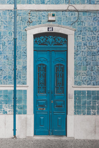 Portugiesische Keramik Fliesen Azulejos