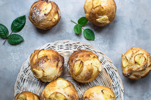 Muffins Backmischung aus Vorratsbehälter