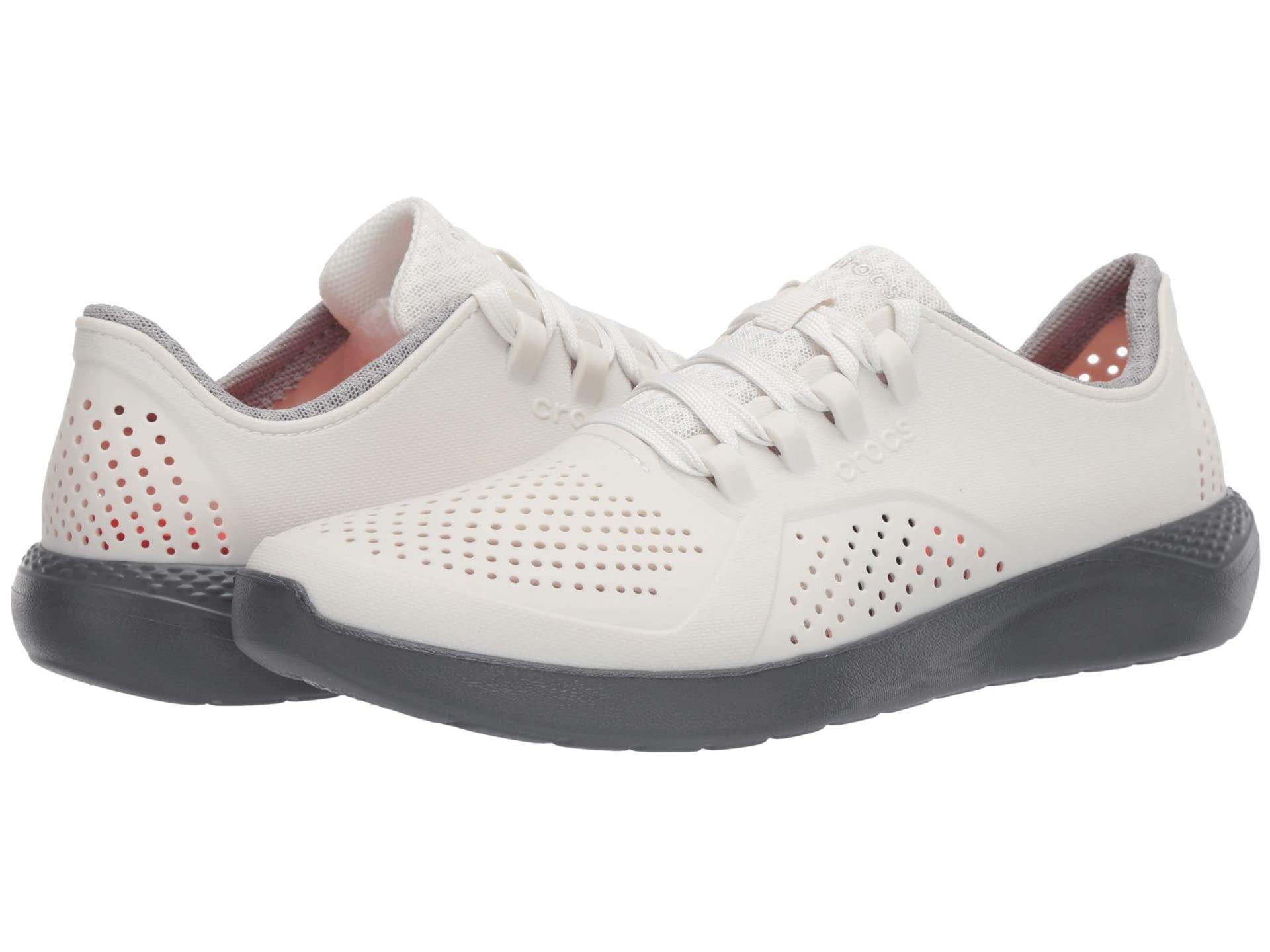 crocs literide pacer white