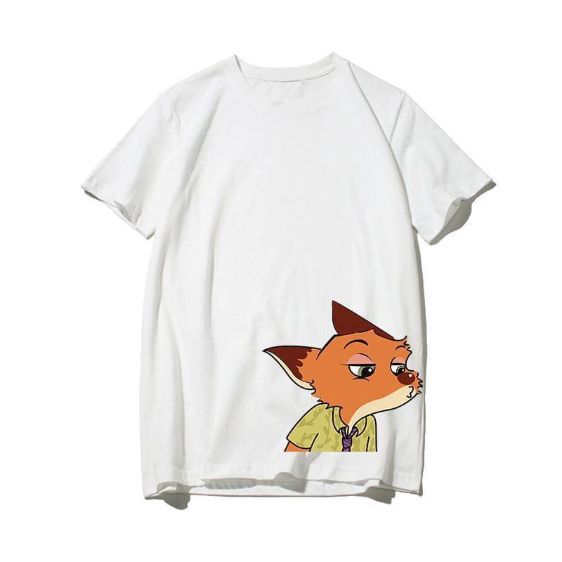 High Quality Couple T Shirt Zootopia Nick X Judy Mtravel Store - zootopia nick shirt roblox