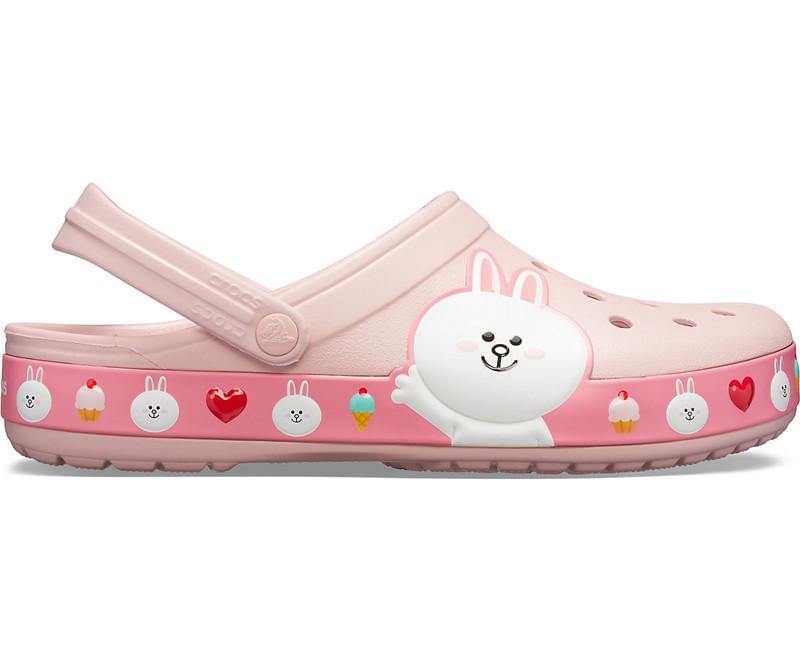 crocband line friends clog