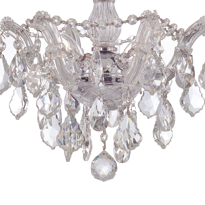 Crystorama - 4430-CH-CL-MWP - Three Light Ceiling Mount - Maria Theresa ...