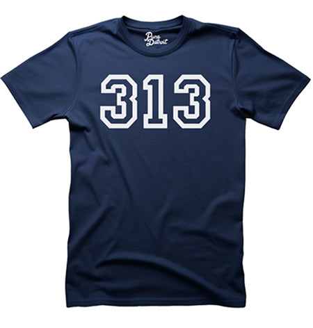 313 t-shirt - Pure Detroit - 313 Day