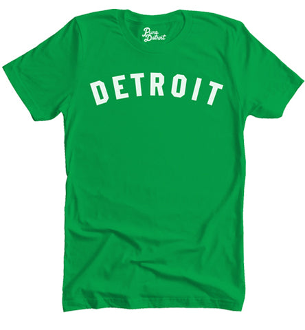 Detroit Classic T-shirt - St Patrick's Day - Pure Detroit