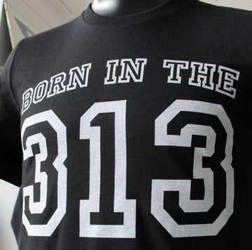 Born in the 313 t-shirt - Pure Detroit x DMC