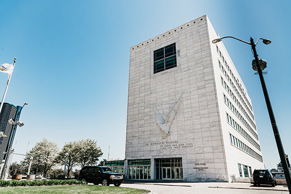 Veteran's Memorial Building - Detroit - Marshall Fredericks - Pure Detroit Blog