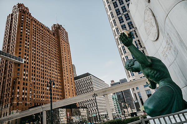 Spirit of Detroit - Detroit - Marshall Fredericks - Guardian Building - Pure Detroit Blog