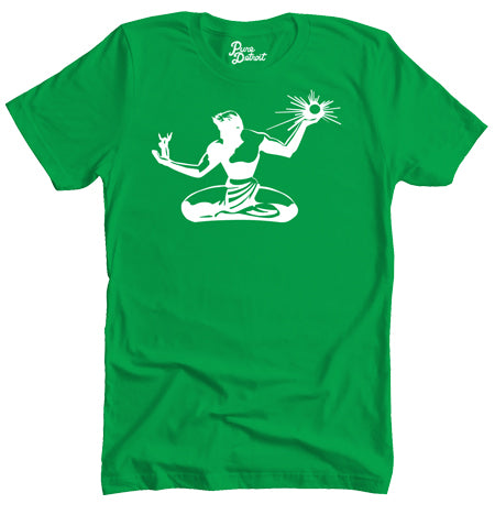 Spirit of Detroit T-shirt in Irish Green - St Patrick's Day - Pure Detroit