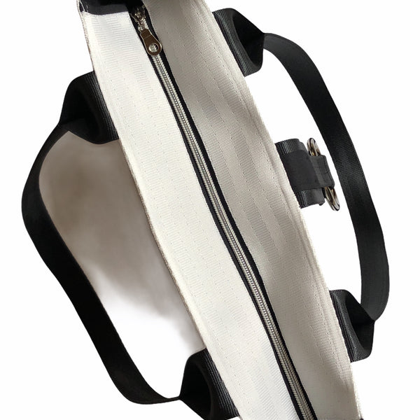Pure Detroit OFFICIAL - Medium Ring Tote Seatbelt Bag - Spectrum PRE O
