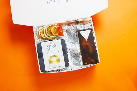 DIY cocktail closing gift box set - housewarming gift personalized 