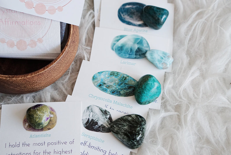 Crystal Energy Affirmations Cards By Ashley Leavy