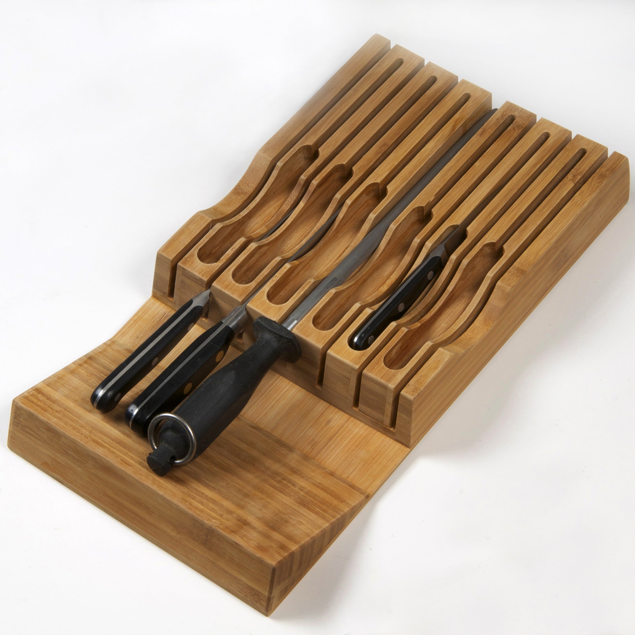 Bamboo In-Drawer Knife Holder – Michael Ruhlman