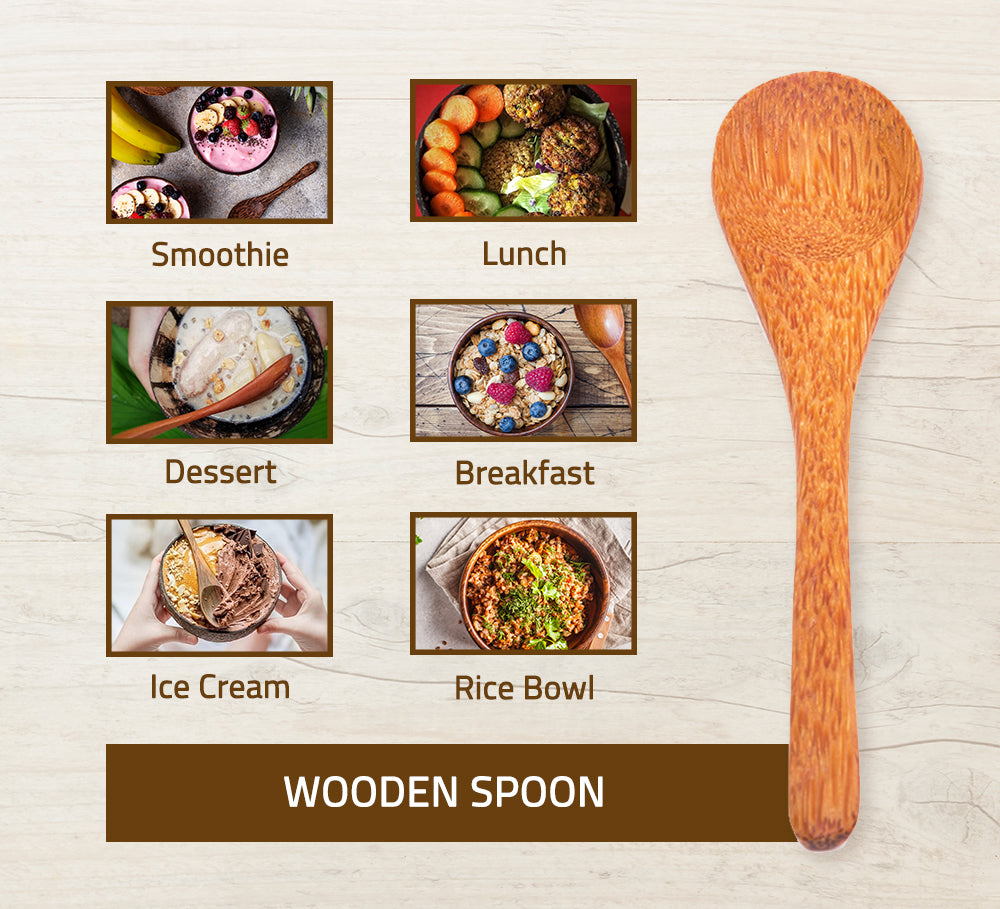 Coconut Wooden Spoons