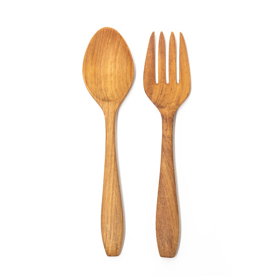 Martha Stewart Bainford 4-Piece Wooden Kitchen Tool Set - Ashwood