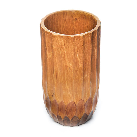 Teak Wood Coffee Cup Tea Cup Natural Wood Smooth Caffeine Addict