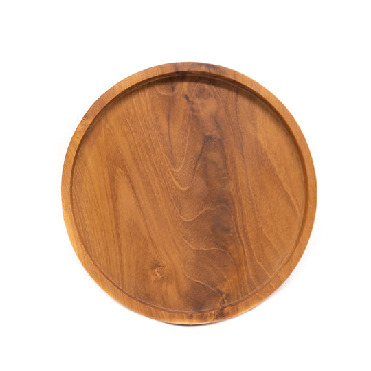 Loveramics - oval solid wood tray for food presentation + cutting