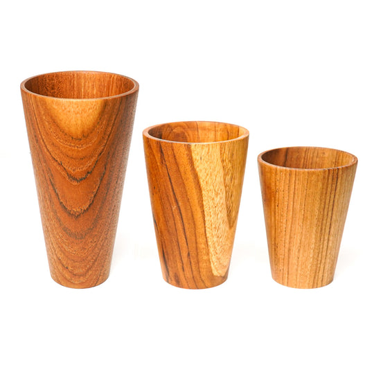 Wooden Glassware & Drinking Glasses