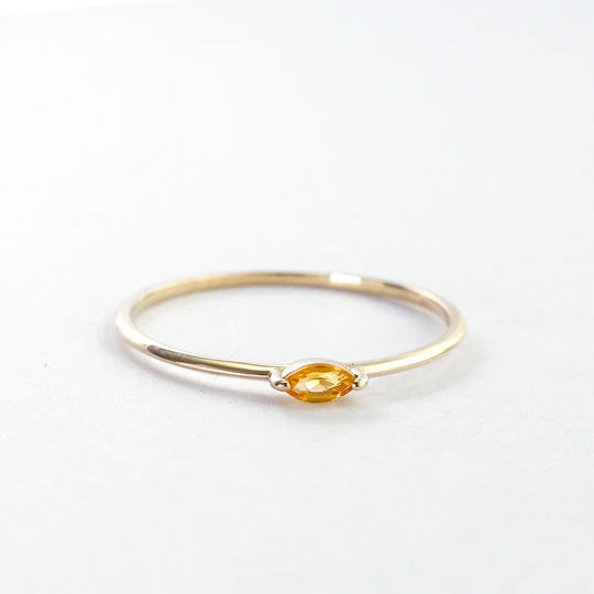 citrine ring