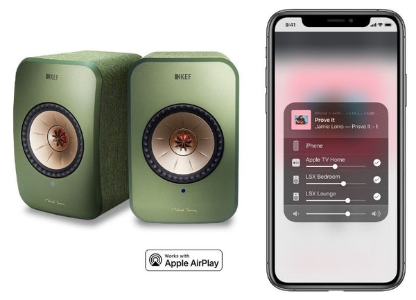 KEF LSX 開放支援Airplay 2