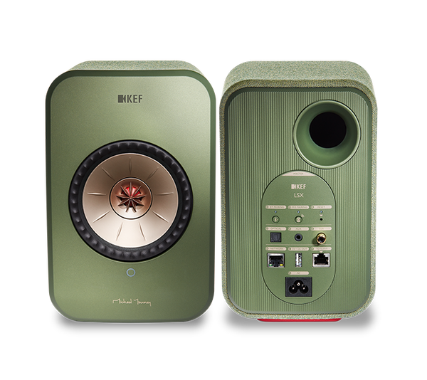 KEF LSX Green 無線音樂系統