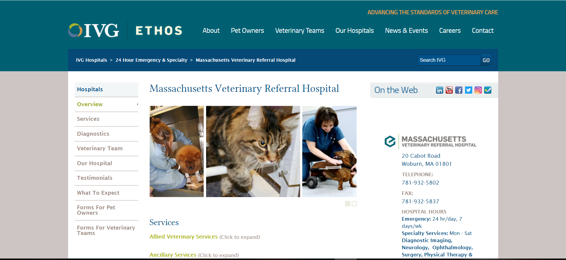Locations Cms Vetmap