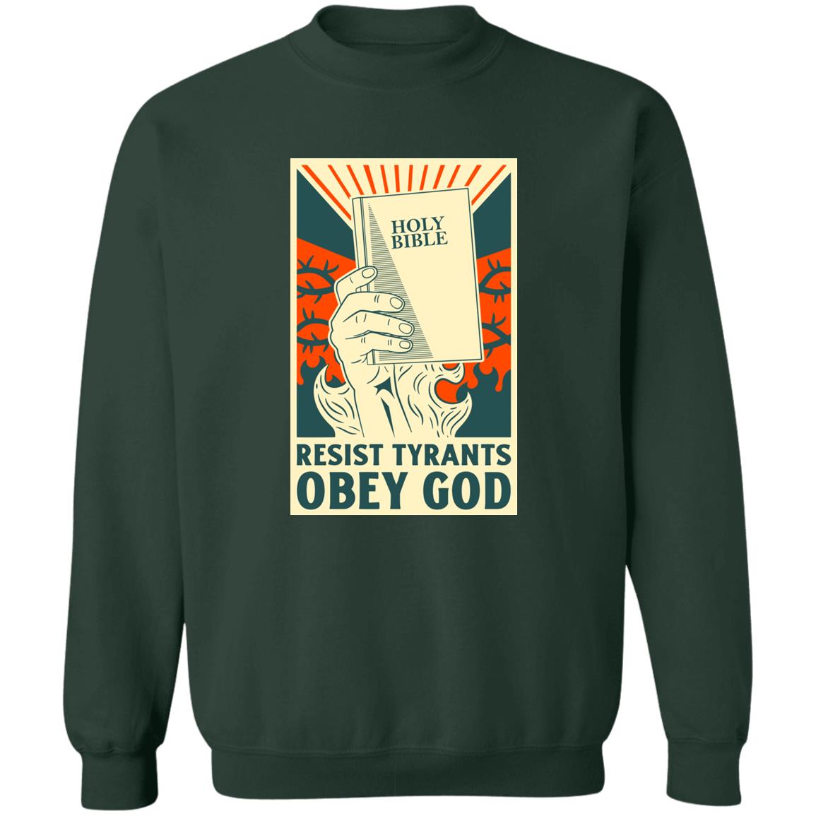 Resist Obey God (Unisex Sweatshirt) - SDG Clothing