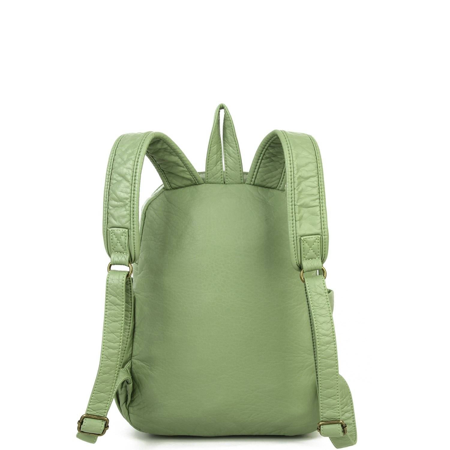 seafoam green backpack