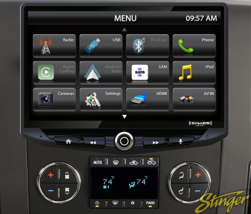 stinger un1810 headunit custom audio erie pa 16506