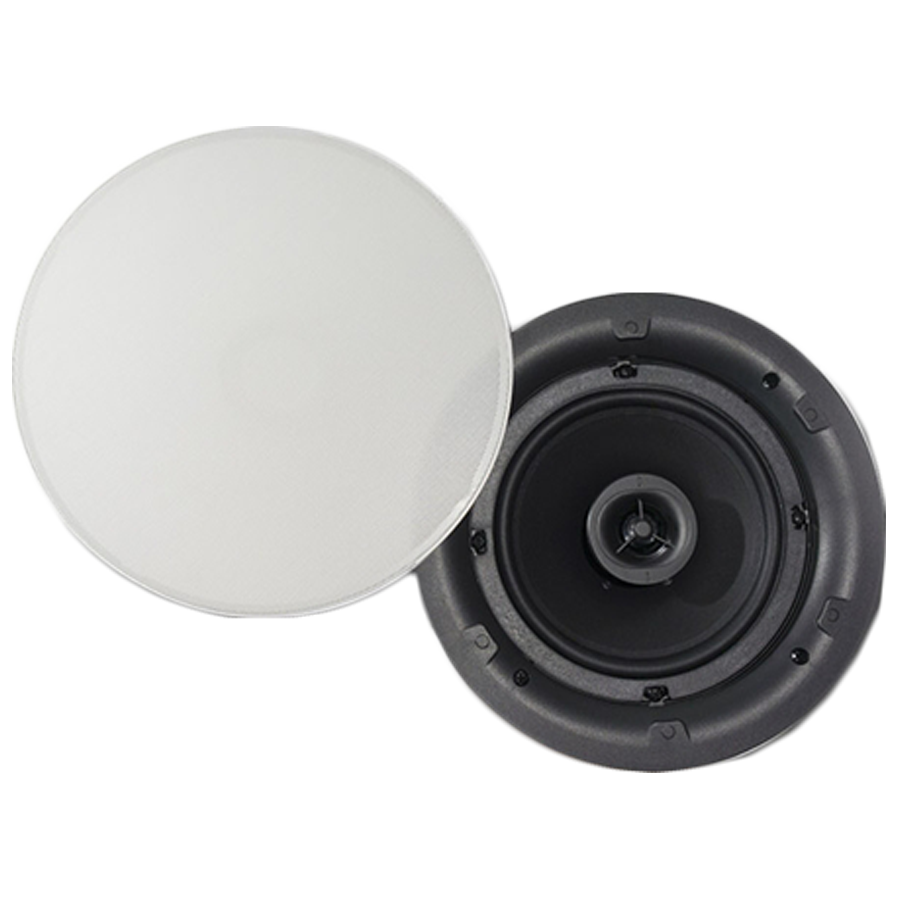 A2v Ic65mg34 6 5 In Ceiling Speaker With Magnetic Grill Pair