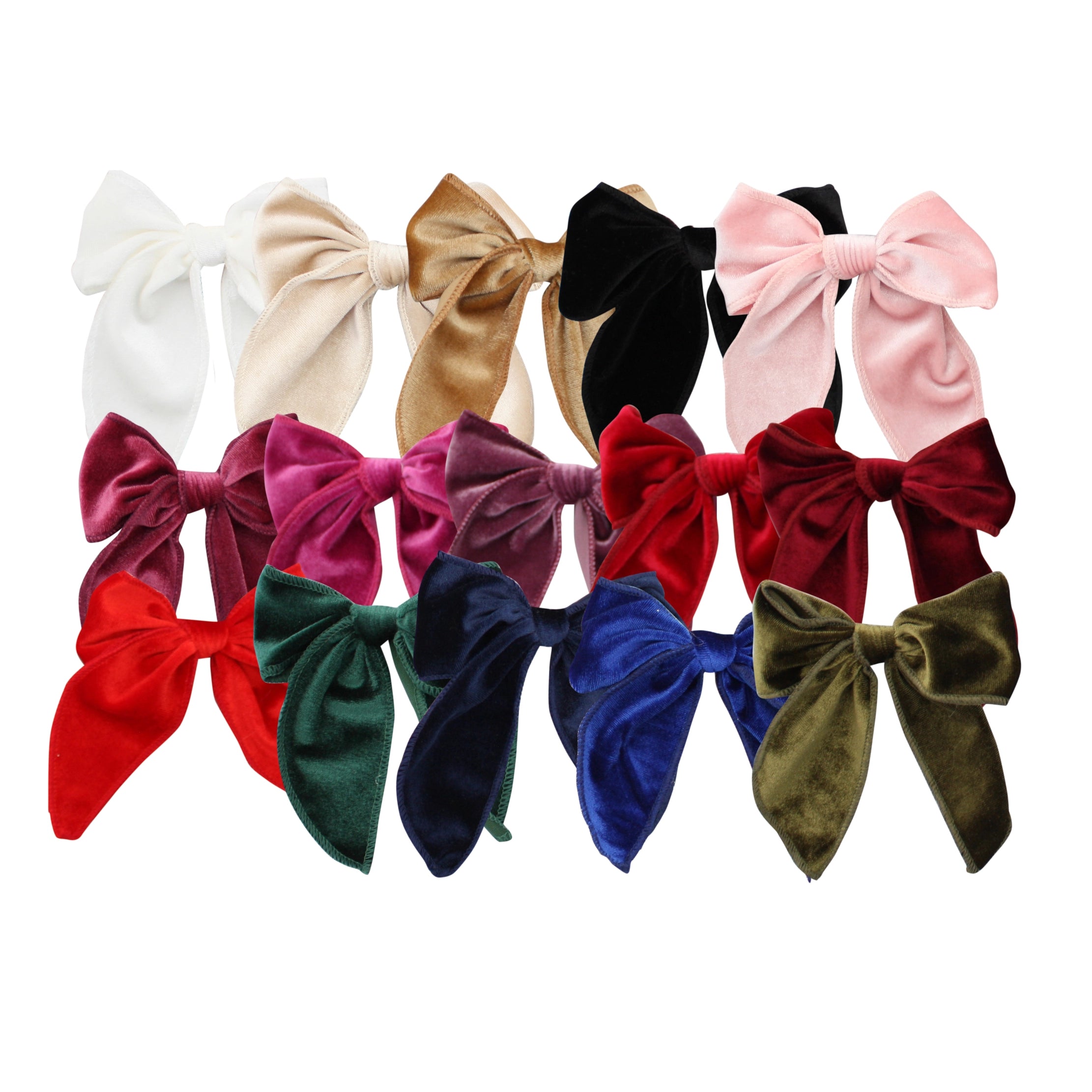 Bows Art-Drapey Velvet Long Tail Bow